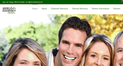 Desktop Screenshot of mf-dentistry.com